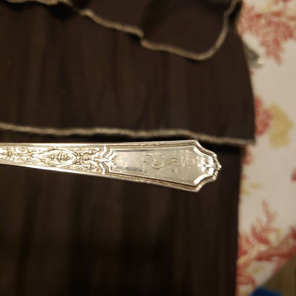 Set 6 Grapefruit/Fruit Spoon  1847 Rogers Ancestral 1924 Vintage Silverplate - Picture 10 of 15